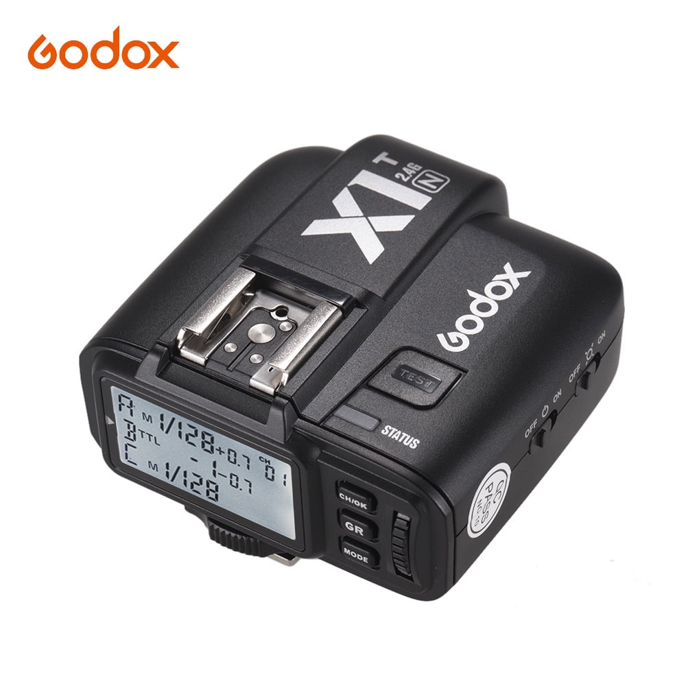 Godox X1t N Ttl 2 4g Wireless Flash Trigger Transmitter For Nikon Dslr Cameras