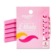 Equate The Essential 2 Blade Disposable Razors, 5 Count