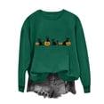 thumbnail image 5 of Sweatshirts for Women Halloween Printed Long Sleeve Hoodie Top, 5 of 5