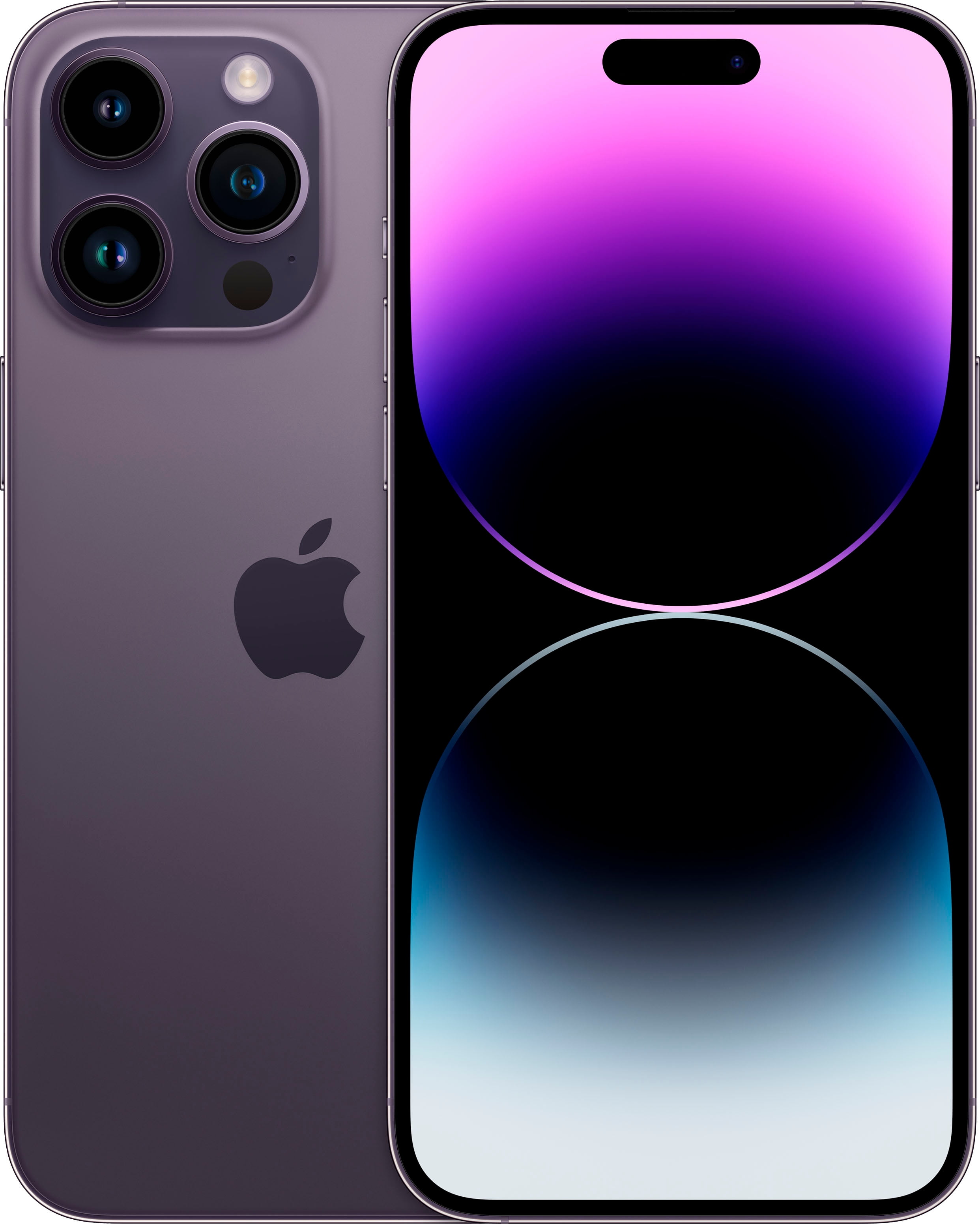 2022 Apple - iPhone 14 Pro Max 128 GB - Deep Purple(Unlocked, US
