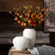 thumbnail image 3 of Jarrones blancos de cerámica china, flores cultivadas en agua, arreglo de flores secas, decoración sencilla for el hogar, 3 of 6