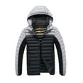 thumbnail image 3 of Mercatoo Boys Quilted Insulated Puffer Jackets Winter Lightweight 𝗪aterproof Warm down Coats Kids Soft Windproof Outwear, 3 of 3