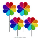 thumbnail image 2 of Colorido Arco Iris de Viento para el Aire Libre y Juguete Interactivo para el Desarrollo de Habilidades y Juego Sensorial para Edades 7 14, 2 of 8
