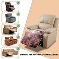 thumbnail image 6 of Kuiaobaty Cat Floral Print Quilted Recliner Chair Covers, Non Slip Sofa Cushion Slipcover, Waterproof Breathable Armless Furniture Protector for Indoor Use, 6 of 7