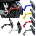 thumbnail image 3 of BUYISI Motorcycle Adjustable Carbon Fiber Aluminium Alloy Rear Wheel Fender Mudguard Mulit-Color Optional Motorcycle Accessories Titanium, 3 of 3