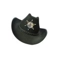 thumbnail image 2 of Kearding Sombrero de vaquero occidental Sombrero para el sol con cuerda Elegante sombrero de para hombres y mujeres Kits de decoración para fiestas Negro, 2 of 6