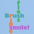 thumbnail image 3 of CafePress - Brush Floss Rinse Smile Light T Shirt - Men's Classic Graphic T-Shirt, 3 of 4
