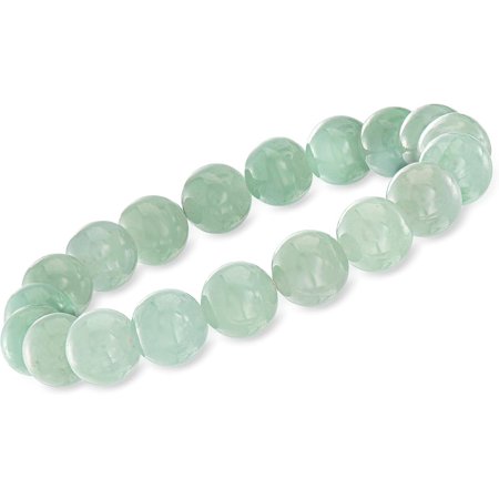 NO 10mm Jade Bead Stretch Bracelet