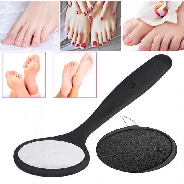 Lima de pedicura para pies callos, raspa de pie grande colosal exfoliante profesional de acero inoxidable para pies blandos Ecomeon no