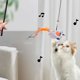 thumbnail image 3 of Methold Juguete interactivo para gatos con sonido de pájaro simulado, cuerdas de tela duraderas para provocar juguetes interactivos para gatos Juguetes para gatos Tipo 3, 3 of 6
