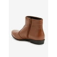 thumbnail image 3 of Comfortview Terri Leather Bootie Short Ankle Boot Women's Winter Shoes (Wide Widths Available), 3 of 7