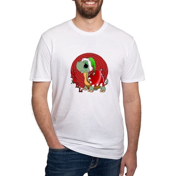 CafePress - Noel Turtle T Shirt - Fitted T-Shirt, Vintage Fit Soft Cotton Tee