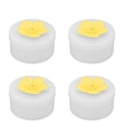 thumbnail image 2 of Hummingbird Feeder, Flower Shape Mini Bird Feeder  for Outdoor Red,Yellow, 2 of 7