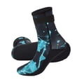 thumbnail image 2 of Waterproof Diving Socks 3mm Neoprene Beach swim Socks Anti Slip for Snorkel Swim Surfing, 2 of 8
