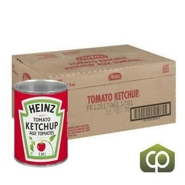 Heinz Ketchup Standard Can Large Bulk - 2.84 L/1 Gallon (6/Case)
