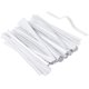 thumbnail image 1 of 50 cables de plástico lavables para tiras de nariz con alambre de metal interior doble para insertar máscara, costura hecha a mano, piezas de puente de nariz plana, lazos giratorios, accesorios y, 1 of 8