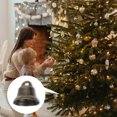 thumbnail image 3 of SHISUYAN 100Pcs Christmas Copper Bell Small Decorative Bell Christmas Craft (Bronze), 3 of 8