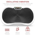 thumbnail image 4 of Best Choice Products Vibration Plate Exercise Machine Full Body Fitness Platform w/ Resistance Bands - White, 4 of 7
