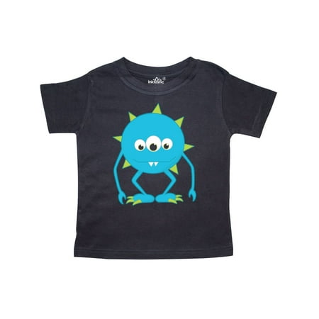 Blue three eyed monster Toddler T-Shirt