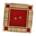 thumbnail image 1 of Juego De Mesa De Dados Flop De Cuatro Caras Para Niños Adultos Dados De Madera, 1 of 7