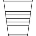 thumbnail image 2 of FabriKal 12 oz Disposable Drink Cup, RK12, 9508028, Translucent | 1,000/Case, 2 of 2
