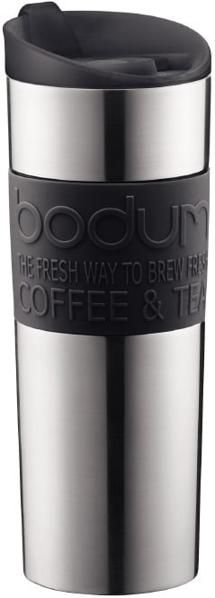 Succesvol poort ik ben gelukkig TRAVEL MUG Vacuum travel mug, large, 0.45 l, 15 oz, s/s, Black, By Bodum -  Walmart.com
