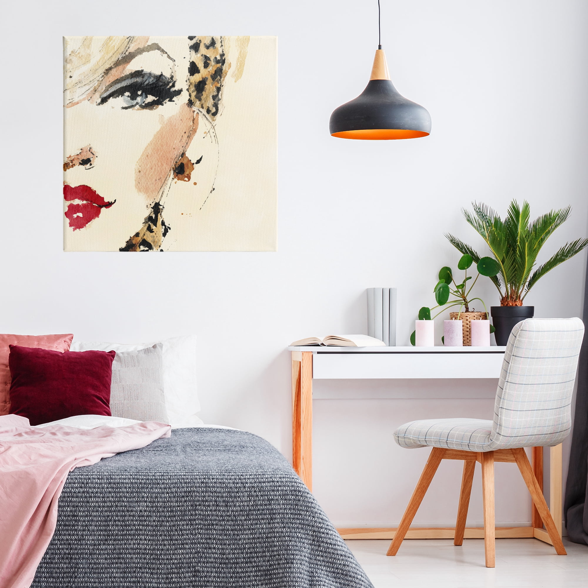 Stupell Industries Crimson Enigma Lipstick Canvas Wall Art, design by Svetlana Aleynikova