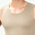 thumbnail image 6 of Yongwang Mens Fashion Tank Top Crew Neck Sleeveless Tops Winter Warm Slim Fit Tank Top Elastic Undershirt Base Layer, 6 of 6