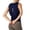 Dark Blue, variant on CAIXIA Women's Active Workout Tank Tops Racerback Sleeveless Summer Athletic Tank Tops Crewneck Undershirt Running Muscle Tank Yoga Shirts Loose Fit Racerback Breathable Tee,Dark Blue
