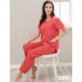 thumbnail image 6 of Richie House Women's V-neck Medical Set with Cargo Pants RHW2847, 6 of 7