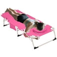 thumbnail image 2 of 3-in-1 Heavy Duty Tanning Chair in  with Adjustable 5-Position Design Portable Outdoor Lounger for Beach Use, 2 of 12