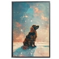 thumbnail image 2 of Standard Schnauzer Dog Art Print Poster, Wall art Canvas Painting Decor, Dog Pop Starry Night Art Home Decor Artwork For Bedroom Living Room Bathroom Décor, 2 of 6