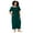 Emerald Green, variant on Women's Plus Size Annabelle Print Jumpsuit