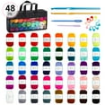thumbnail image 2 of Kit de hilo de ganchillo INSCRAFT, 48 unidades, 1280 m, 40 colores, acrílico, 2 of 8
