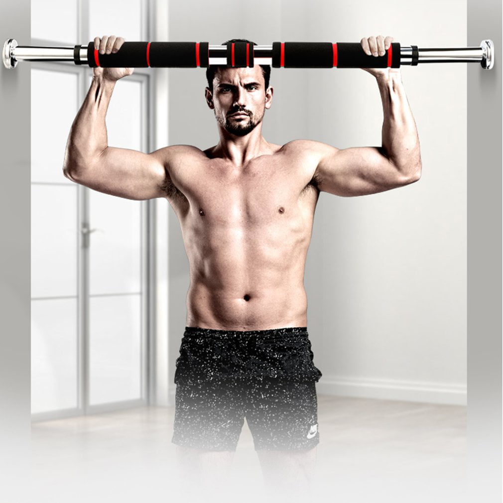 Adjustable Door Horizontal Bar Exercise Home Workout Gym Chin Up Pull Up Trainin 