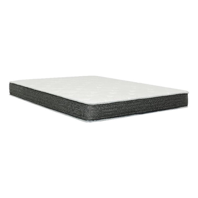 Pemberly Row Matelas Hybride à Ressorts Ensachés à Dessus Serré de 8 Pouces en Gris