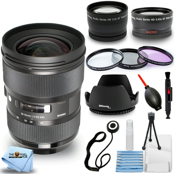 Sigma 24 35mm F 2 Dg Hsm Art Lens For Nikon F Pro Bundle Walmart Com Walmart Com