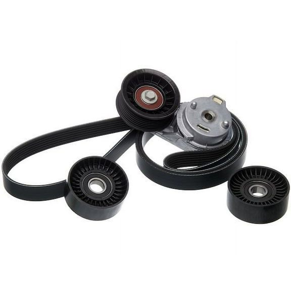 Serpentine Belt Drive Component Kit - Compatible with 2003 - 2008 Dodge Ram 1500 5.7L V8 GAS 2004 2005 2006 2007