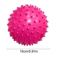 thumbnail image 3 of Yhmxh Inflatable Spiky Sensory Ball Beach Balls Bounce Ball, Soft Rubber Pool Balls, Blow up Balloon Toys Swimming Pool Disco Ball for Summer Pool Party, Beach, Photo Props & Water Games, 3 of 6