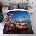 thumbnail image 4 of The Movie Cars Themed Bed Sheet Set Three Piece Set 53x79 Inches Comfortable And Skin Friendly Unique Design Creating A Star Studded Night, 4 of 6