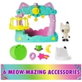 thumbnail image 4 of Gabby's Dollhouse, Pandy Paws Dreamy Balcony Playset, 8-Pieces with Toy Figures, Doll House Accessories & Sensory Play, Kids Toys for Girls & Boys 3+, 4 of 5