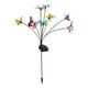 thumbnail image 1 of Lámpara decorativa de mariposa con luces LED solares para jardín y patio. Luz de colores 8 cabezas, 1 of 9