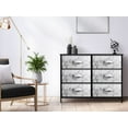 thumbnail image 4 of Sorbus Adult Medium-Density Fibreboard 6 Drawers Storage Chest, Black and Gray, Height 24.62", 4 of 8