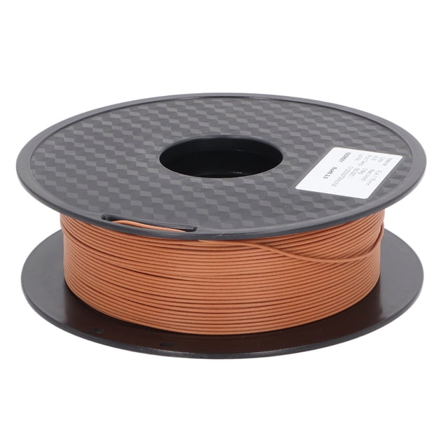 Filamento PLA, Filamento De Impresora 3D Filamento De Impresora De Apariencia Brillante Imbloqueable Color Madera Roja De 1,75 Mm