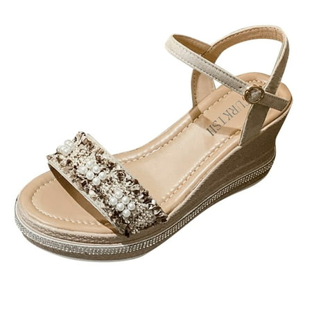 

adviicd Braided Sandals Women s Harlin Heeled Sandal