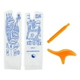 thumbnail image 1 of MERIGLARE Reflexology Socks Breathable with Zones Marked Soft Acupoint Schematic Socks 28.5cmx8cm, 1 of 7