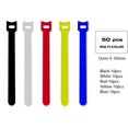 thumbnail image 1 of QualGear VT1-MC-50-P Self-Gripping cable ties, 1/2 x 6 Inches, Assorted, 50 Ties in Poly Bag Style., 1 of 5