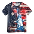 thumbnail image 5 of Gerichy Boys Tshirts,Boys 4th of July Shirt Toddler Kids Baby Boys Girls Letter Galaxy Print Short Sleeve Crewneck T Shirts Tops Tee Clothes For Children, 5 of 5