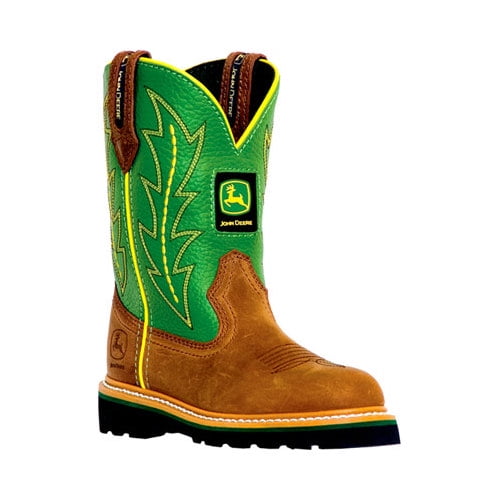 John Deere Infant John Deere Boots Leather Wellington 1186 Walmart