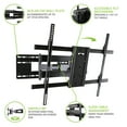thumbnail image 4 of Kanto FMX3 Full Motion Articulating TV Mount for 40 to 90 inch TVs | Supports up to 150 lb (68 kg) | Up to 28" Extension | +15? to -5? Tilt | 88? Swivel | Black, 4 of 11